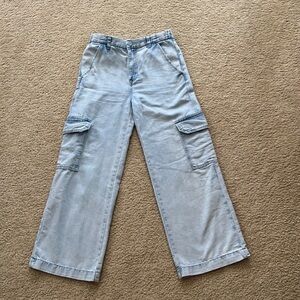 Girls baggy jeans